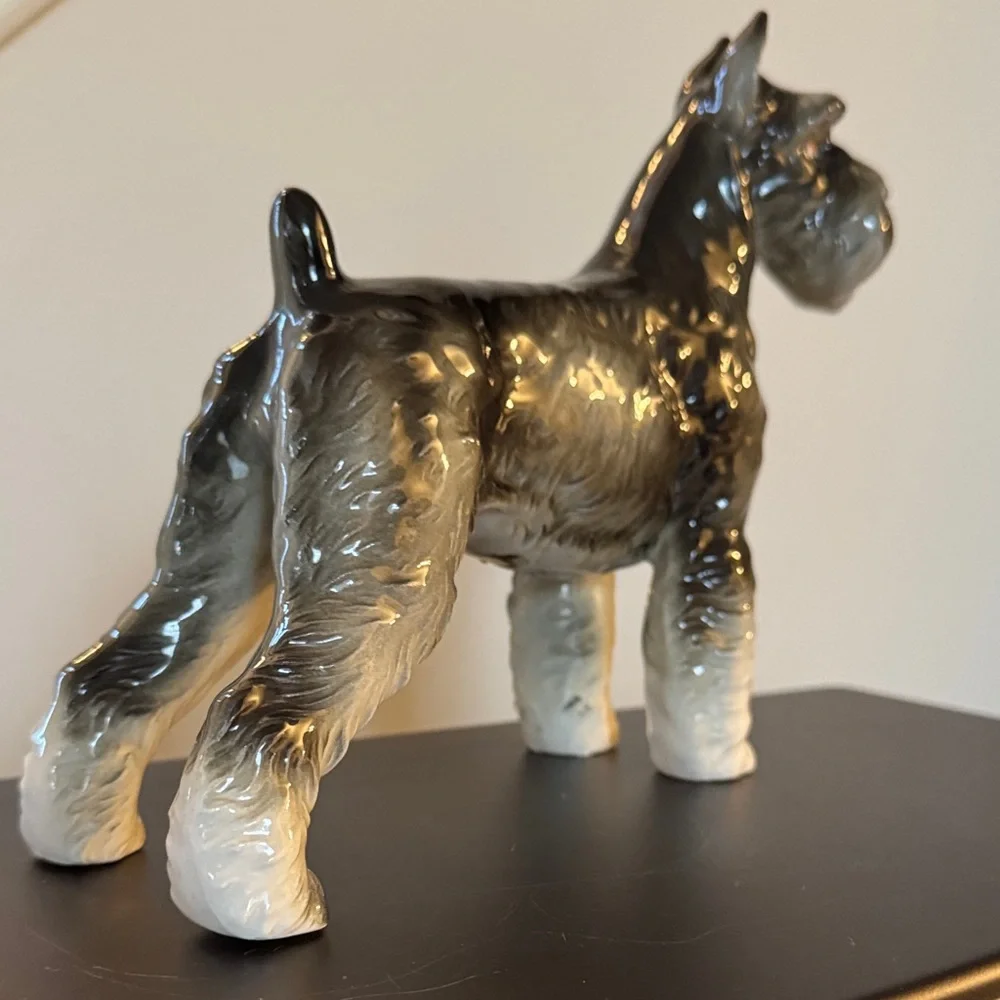 Vintage Shafford Japan Schnauzer Figurine Model #160 - Picture 7 of 12